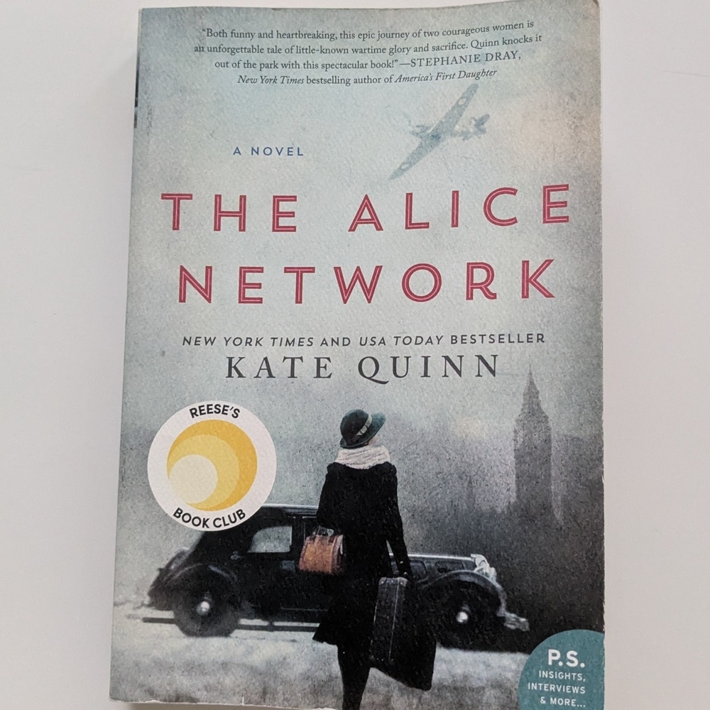 The Alice Network By Kate Quinn Novel